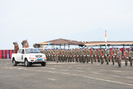 UN honours 651 Indian Army peacekeepers for service in DR Congo UN honours 651 Indian Army peacekeepers for service in DR Congo