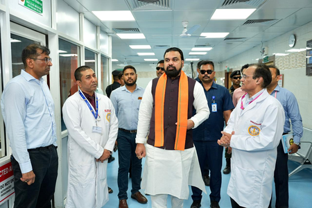पटना एम्स को मिलेगी 24 एकड़ अतिरिक्त जमीन, बर्न मरीजों के लिए स्किन स्टोरेज की होगी व्यवस्था सम्राट चौधरी पटना एम्स को मिलेगी 24 एकड़ अतिरिक्त जमीन, बर्न मरीजों के लिए स्किन स्टोरेज की होगी व्यवस्था सम्राट चौधरी