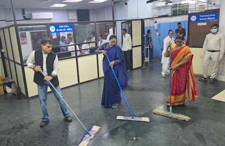 Gujarat health facilities clear over five lakh unused items under statewide cleanliness campaign