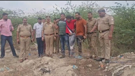 पुलिस मुठभेड़ में वाहन चोर घायल, चोरी की कार और बाइक बरामद, एक नाबालिग भी पकड़ा गया