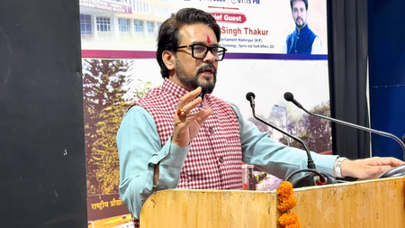 भक्तों पर गोली चलाने का आदेश देने वालों को रातोंरात राम याद आने लगे अनुराग ठाकुर भक्तों पर गोली चलाने का आदेश देने वालों को रातोंरात राम याद आने लगे अनुराग ठाकुर