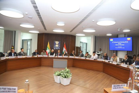 भारत-म्यांमार की 23वीं राष्ट्रीय बैठक, द्विपक्षीय सुरक्षा सहयोग बढ़ाने पर बनी सहमति भारत-म्यांमार की 23वीं राष्ट्रीय बैठक, द्विपक्षीय सुरक्षा सहयोग बढ़ाने पर बनी सहमति