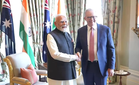 PM Modi, Australian counterpart Albanese hold delegation-level talks in Melbourne PM Modi, Australian counterpart Albanese hold delegation-level talks in Melbourne
