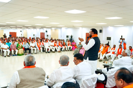 सम्राट सरकार के 100 दिन एनडीए की अहम बैठक में संगठन-सरकार के बीच तालमेल और विकास पर मंथन