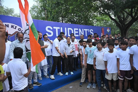 छात्रों की गूंज अभियान के तहत कांग्रेस ने रांची में किया मैराथन का आयोजन, कन्हैया कुमार बोले-देश की शिक्षा व्यवस्था आईसीयू में छात्रों की गूंज अभियान के तहत कांग्रेस ने रांची में किया मैराथन का आयोजन, कन्हैया कुमार बोले-देश की शिक्षा व्यवस्था आईसीयू में