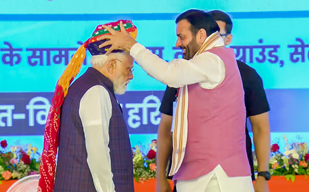 विकास की नई पटरी पर चल रहा हरियाणा, जींद में पीएम मोदी ने 14,700 करोड़ की परियोजनाओं का किया उद्घाटन और शिलान्यास