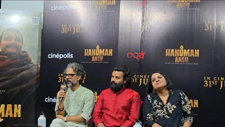 Vishal Chaturvedi's 'Hanuman Ansh' trailer celebrates power of 'Ram Naam' & Shri Neeb Karori Baba's spiritual legacy Vishal Chaturvedi's 'Hanuman Ansh' trailer celebrates power of 'Ram Naam' & Shri Neeb Karori Baba's spiritual legacy