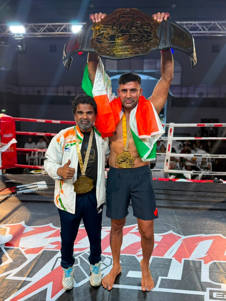 Sangram Singh becomes first Indian to win Asian Championship title after defeating Pakistani fighter Mohammad Abid Sangram Singh becomes first Indian to win Asian Championship title after defeating Pakistani fighter Mohammad Abid