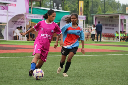 Free-scoring Kickstart, Sethu, Nita dominate day 2 of AIFF U17 Women's Youth League Free-scoring Kickstart, Sethu, Nita dominate day 2 of AIFF U17 Women's Youth League