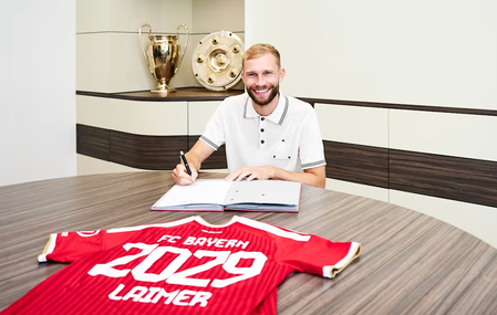 Bayern extends Laimer's contract through 2029 Bayern extends Laimer's contract through 2029