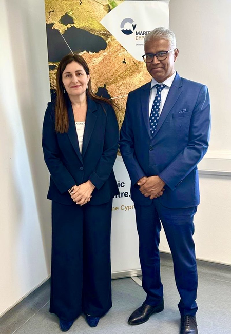 India, Cyprus discuss strengthening bilateral maritime cooperation India, Cyprus discuss strengthening bilateral maritime cooperation