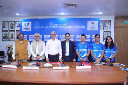 India to host FISU World University Squash C’ship in Mumbai from August 3