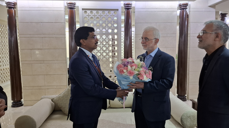 Iranian minister arrives in New Delhi to attend BRICS meeting Iranian minister arrives in New Delhi to attend BRICS meeting