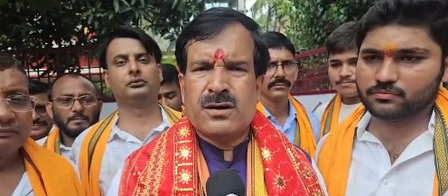 भाजपा देशहित में निर्णय लेने वाली पार्टी, धर्म की रक्षा के लिए कर रही कार्य मृत्युंजय तिवारी भाजपा देशहित में निर्णय लेने वाली पार्टी, धर्म की रक्षा के लिए कर रही कार्य मृत्युंजय तिवारी