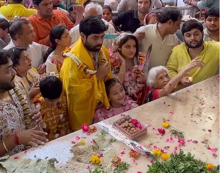 Deepika Singh reacts after being accused of receiving VIP treatment at Vrindavan, ignoring elderly devotees Deepika Singh reacts after being accused of receiving VIP treatment at Vrindavan, ignoring elderly devotees