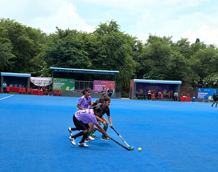 Jr Women Academy Hockey C'ship: Raja Karan, TN Hockey Academy, Ritu Rani Academy win on day 1 Jr Women Academy Hockey C'ship: Raja Karan, TN Hockey Academy, Ritu Rani Academy win on day 1