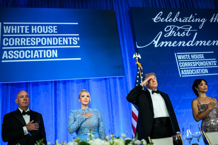 White House Correspondents' Association defends press freedom before Trump White House Correspondents' Association defends press freedom before Trump
