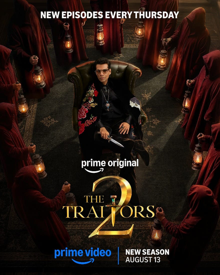 Karan Johar returns to host ‘The Traitors 2’, to stream from August 13 Karan Johar returns to host ‘The Traitors 2’, to stream from August 13