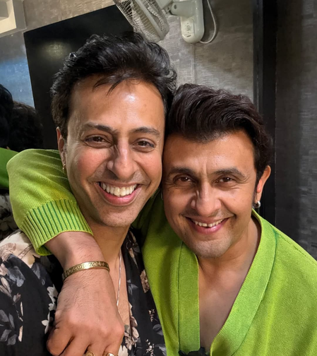 Salim Merchant celebrates friendship and brotherhood with Sonu Nigam on his birthday
