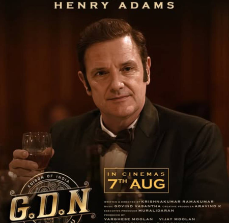 Madhavan-starrer GDN's makers reveal Hollywood actor Carl Andrew Harte's look as Henry Adams in film! Madhavan-starrer GDN's makers reveal Hollywood actor Carl Andrew Harte's look as Henry Adams in film!