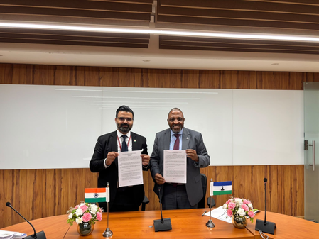 नई दिल्ली में भारत-लेसोथो सहयोग बैठक, विकास और क्षमता निर्माण पर जोर नई दिल्ली में भारत-लेसोथो सहयोग बैठक, विकास और क्षमता निर्माण पर जोर