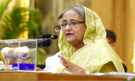 देश छोड़ने के बाद शेख हसीना का पहला लाइव संबोधन, कहा- 2024 का छात्र आंदोलन सुनियोजित राजनीतिक साजिश देश छोड़ने के बाद शेख हसीना का पहला लाइव संबोधन, कहा- 2024 का छात्र आंदोलन सुनियोजित राजनीतिक साजिश