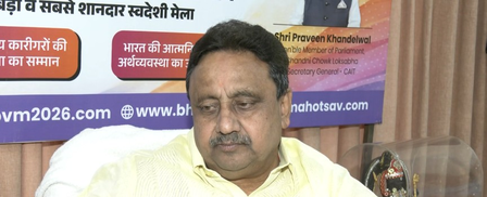 विपक्षी दल जानबूझकर संसद की कार्यवाही बाधित कर रहे हैं  प्रवीण खंडेलवाल