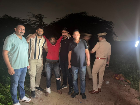 गाजियाबाद पुलिस ने मुठभेड़ के बाद पकड़े तीन गांजा तस्कर, फिरोजाबाद में 25 हजार का इनामी गिरफ्तार