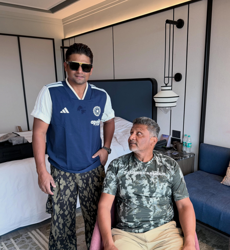 Sarfaraz Khan marks India return with Instagram post alongside father Naushad