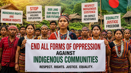 Bangladesh Adivasi group calls for end to all forms of oppression against indigenous communities Bangladesh Adivasi group calls for end to all forms of oppression against indigenous communities