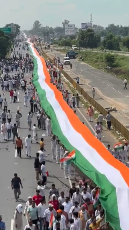पलवल में तिरंगे के सम्मान में उमड़ा जनसैलाब, गौरव गौतम के नेतृत्व में रचा गया देशभक्ति का ऐतिहासिक अध्याय पलवल में तिरंगे के सम्मान में उमड़ा जनसैलाब, गौरव गौतम के नेतृत्व में रचा गया देशभक्ति का ऐतिहासिक अध्याय