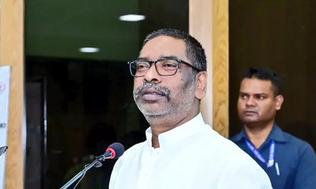 सीएम हेमंत सोरेन ने खनिज संशोधन विधेयक पर राष्ट्रपति से हस्तक्षेप लगाई गुहार, पत्र लिखकर कहा- यह संघीय ढांचे के प्रतिकूल सीएम हेमंत सोरेन ने खनिज संशोधन विधेयक पर राष्ट्रपति से हस्तक्षेप लगाई गुहार, पत्र लिखकर कहा- यह संघीय ढांचे के प्रतिकूल
