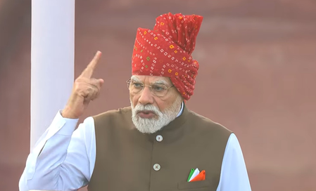 पीएम मोदी ने पिछले चार वर्षों में स्वतंत्रता दिवस पर दिया सबसे संक्षिप्त भाषण, 75 मिनट किया देश को संबोधित पीएम मोदी ने पिछले चार वर्षों में स्वतंत्रता दिवस पर दिया सबसे संक्षिप्त भाषण, 75 मिनट किया देश को संबोधित