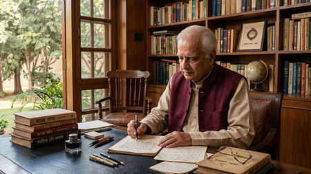 साहित्य के दो साधक हरिशंकर शर्मा के व्यंग्य बाण तो हजारी प्रसाद द्विवेदी ने पढ़ाया आत्मसम्मान का पाठ साहित्य के दो साधक हरिशंकर शर्मा के व्यंग्य बाण तो हजारी प्रसाद द्विवेदी ने पढ़ाया आत्मसम्मान का पाठ