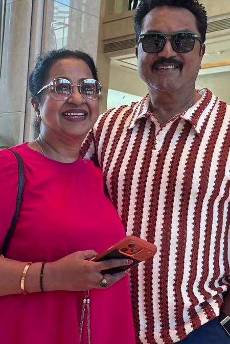 R. Sarathkumar wishes wife Radhika on her 64th birthday with heartfelt note