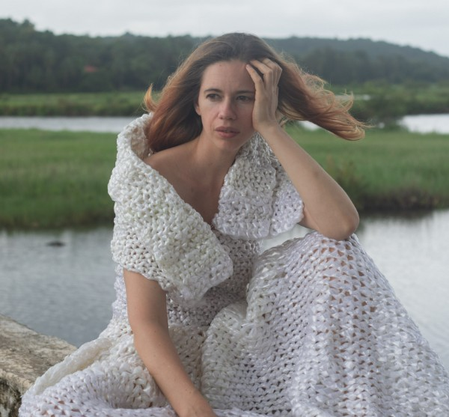 Kalki Koechlin ditches fabric as she dons dress made from plastic bags