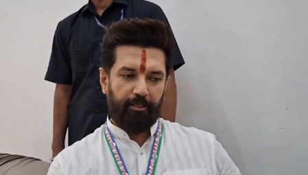 राहुल गांधी का कार्यक्रम वंदे मातरम से ध्यान भटकाने की कोशिश चिराग पासवान