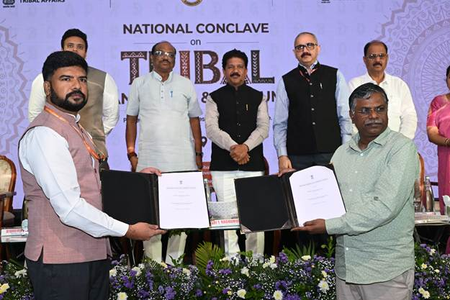 दुर्गादास उइके ने 3 दिन के सम्मेलन में भाषा संरक्षण पर जनजातीय मंत्रालय की चर्चाओं का नेतृत्व किया