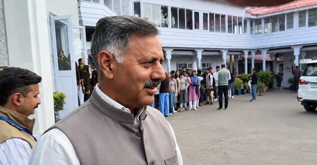 हिमाचल प्रदेश के मंत्री राजेश धरमानी का आरोप, भाजपा ने राष्ट्रगान गाने से रोका