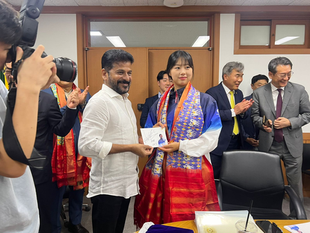 तेलंगाना ने कोरिया नेशनल स्पोर्ट्स यूनिवर्सिटी के साथ एमओयू साइन किया तेलंगाना ने कोरिया नेशनल स्पोर्ट्स यूनिवर्सिटी के साथ एमओयू साइन किया
