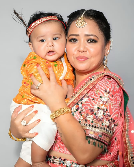 भारती सिंह और हर्ष लिंबाचिया ने मनाई जन्माष्टमी, बोलीं- दो नन्हे बाल कृष्ण को देखकर दिल खुश हो जाता है