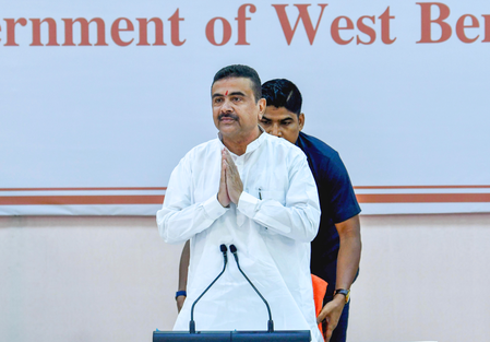मुख्यमंत्री अधिकारी ने बंगाल में एबी पीएम-जेएवाई की उपलब्धियों पर प्रकाश डाला मुख्यमंत्री अधिकारी ने बंगाल में एबी पीएम-जेएवाई की उपलब्धियों पर प्रकाश डाला
