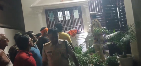 बिहार वैशाली में हिंदू संगठन के राष्ट्रीय अध्यक्ष के घर पर हमला, अज्ञात अपराधियों ने की ताबड़तोड़ फायरिंग