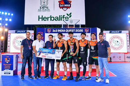 साउथ दिल्ली ने पहला 3x3 इंडिया क्वेस्ट टाइटल जीता, फीबा वर्ल्ड सीरीज क्वालीफाइंग ड्रॉ हासिल किया साउथ दिल्ली ने पहला 3x3 इंडिया क्वेस्ट टाइटल जीता, फीबा वर्ल्ड सीरीज क्वालीफाइंग ड्रॉ हासिल किया