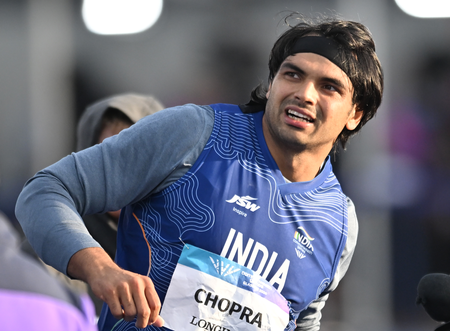 एशियन गेम्स 2026 नीरज चोपड़ा ने भारतीय दल को दी शुभकामनाएं, बोले- यकीन है, वह हमें गौरवान्वित करेंगे एशियन गेम्स 2026 नीरज चोपड़ा ने भारतीय दल को दी शुभकामनाएं, बोले- यकीन है, वह हमें गौरवान्वित करेंगे