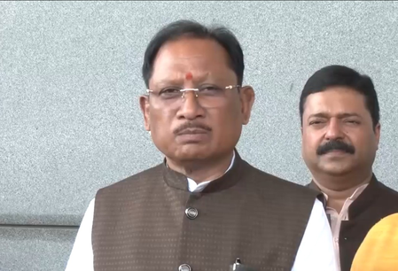 सीएम विष्णुदेव साय दो दिवसीय ओडिशा दौरे पर रवाना, राहुल गांधी पर साधा निशाना सीएम विष्णुदेव साय दो दिवसीय ओडिशा दौरे पर रवाना, राहुल गांधी पर साधा निशाना