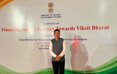 विकसित भारत के लिए राज्यों की आर्थिक क्षमता मजबूत करना आवश्यक वित्त राज्यमंत्री आशीष जायसवाल विकसित भारत के लिए राज्यों की आर्थिक क्षमता मजबूत करना आवश्यक वित्त राज्यमंत्री आशीष जायसवाल