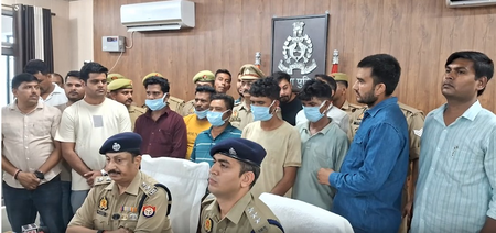 यूपी इटावा पुलिस ने पंखिया गैंग के लीडर समेत 6 आरोपियों को किया गिरफ्तार, कई जिलों में 86 केस दर्ज