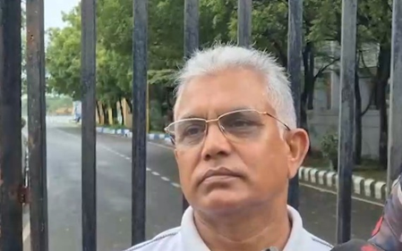 दिलीप घोष का राहुल गांधी पर हमला, कहा-पूरी जिम्मेदारी के साथ बयान दें