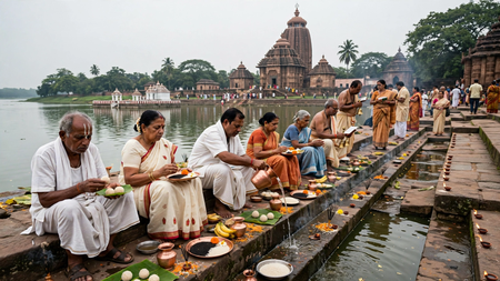 ओडिशा भार्गवी नदी, बिंदुसागर तालाब और मां बिरजा मंदिर में पिंडदान का विशेष महत्व